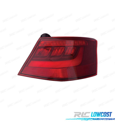 FEUX ARRIÈRE DROIT POUR AUDI A3 3P 12-16 LED ROUGE