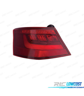 FEUX ARRIÈRE GAUCHE POUR AUDI A3 3P 12-16 LED ROUGE