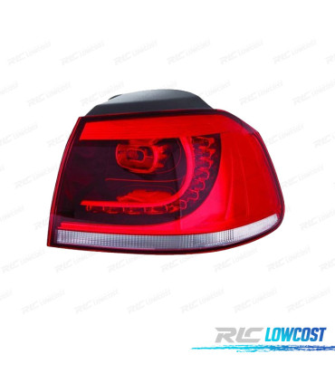 FEUX ARRIÈRE DROIT EXTÉRIEUR VOLKSWAGEN VW GOLF VI GOLF GTI GTD R 08-12