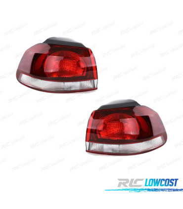 FEUX ARRIÈRE EXTÉRIEUR VOLKSWAGEN VW GOLF VI 08-12 LOOK GTI