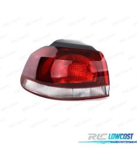 FEUX ARRIÈRE GAUCHE EXTÉRIEUR VOLKSWAGEN VW GOLF VI 08-12 LOOK GTI