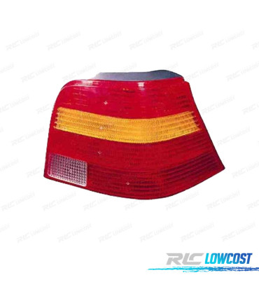 FEUX ARRIÈRE DROIT POUR VOLKSWAGEN VW GOLF IV 3 5P 97-03 AMBRE