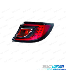 FEUX ARRIÈRE DROIT POUR MAZDA 6 4P 5P 07-09 ROUGE