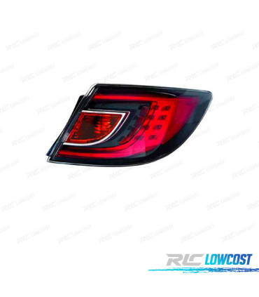 FEUX ARRIÈRE DROIT POUR MAZDA 6 4P 5P 07-09 ROUGE