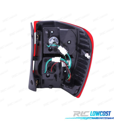 FEUX ARRIÈRE JEEP GRAND CHEROKEE 99-05 LED ROUGE FUMÉ