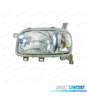 PHARE GAUCHE POUR NISSAN MICRA K11 92-98 AVEC RÉGLAGE MANUEL ET ÉLECTRIQUE
