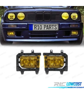PHARES ANTI-BROUILLARD BMW E30 JAUNE