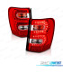 FEUX AURRIÈRE LED JEEP GRAND CHEROKEE 99-05 ROUGE CLAIR