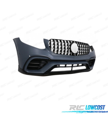 PARE-CHOCS FRONTAL MERCEDES GLC SUV X253 15-19 LOOK AMG PDC