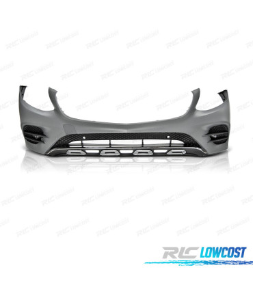 PARE-CHOCS AVANT MERCEDES GLC X253 15-18 LOOK AMG PDC