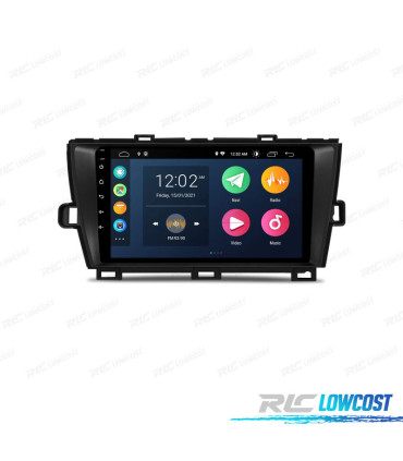 AUTORADIO 9" POUR TOYOTA PRIUS 09-13 USB GPS TACTIL HD