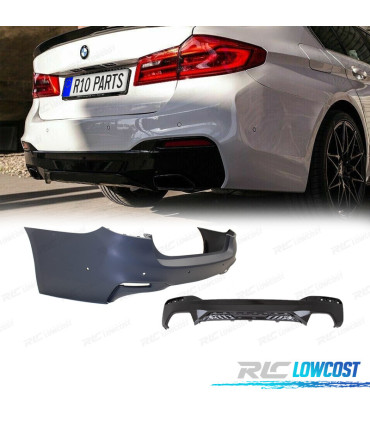 PARE-CHOCS ARRIÈRE BMW G31 17-19 LOOK M-TECH PDC