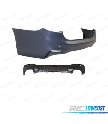 PARE-CHOCS ARRIÈRE BMW G31 17-20 LOOK M-TECH PDC