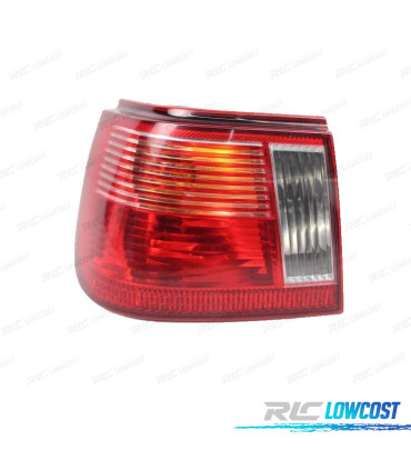 FEUX ARRIÈRE GAUCHE POUR SEAT IBIZA IV 99-01 BLANC ROUGE