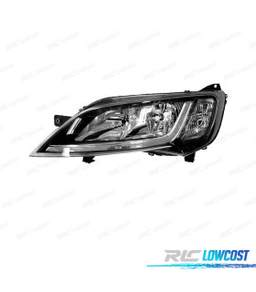 PHARE GAUCHE POUR PEUGEOT BOXER 2014- NOIR