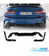 DIFUSEUR BMW G20 G21 19-22 LOOK MP COMPETITION + SPLITTER NOIR BRILLANT