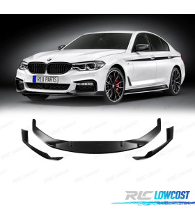 SPOILER LAME AVANT BMW G30 G31 17-20 LOOK M PERFORMANCE NOIR MAT