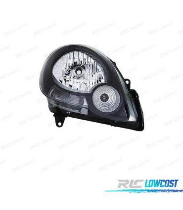 PHARE DROIT POUR RENAULT KANGOO III 08-13 FOND NOIR