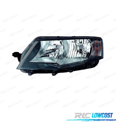 PHARE GAUCHE POUR SKODA OCTAVIA 4P COMBI 13- FOND NOIR
