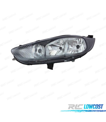 PHARE GAUCHE FORD FIESTA 3 5P 13- FOND NOIR