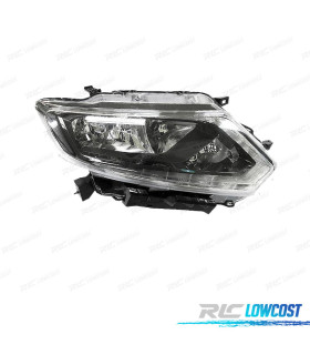 PHARE DROIT POUR NISSAN XTRAIL 14-18 LED FOND NOIR