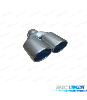 EMBOUT D'ÉCHAPPEMENT INOX UNIVERSEL