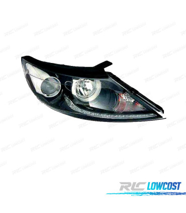 PHARE DROIT KIA SPORTAGE SL 10-13 LED FOND NOIR