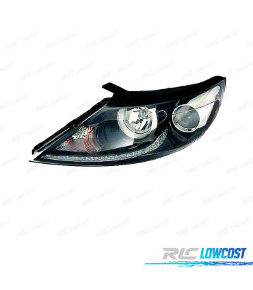 PHARE GAUCHE KIA SPORTAGE SL 10-13 LED FOND NOIR