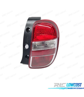 FEU ARRIÈRE DROIT NISSAN MICRA K13 11-14 BLANC ROUGE