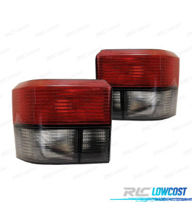 FEUX ARRIÈRE POUR VOLKSWAGEN VW TRANSPORTER T4 MULTIVAN CARAVELLE 90-03 FUMÉ