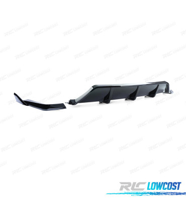 DIFUSEUR BMW X5 F15 12-18 LOOK M PERFORMANCE NOIR BRILLANT