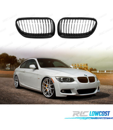 CALANDRES BMW E92 E93 LCI 10-13 LOOK M3 NOIR BRILLANT