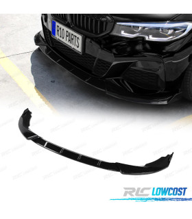 SPOILER LAME AVANT POUR BMW SÉRIE 3 G20 19- LOOK M PERFORMANCE II NOIR BRILLANT