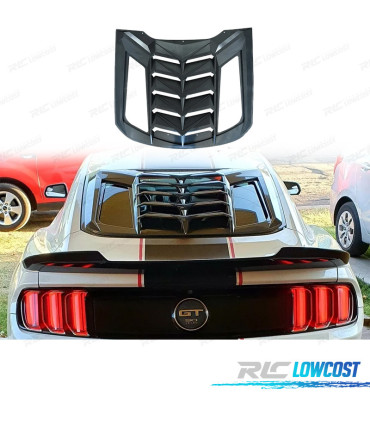 PERSIENNE POUR FORD MUSTANG 15-22 LOOK GT500 NOIR BRILLANT