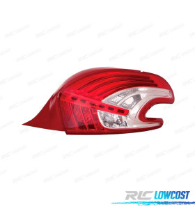 FEUX ARRIÈRE DROIT POUR PEUGEOT 208 12-15 LED