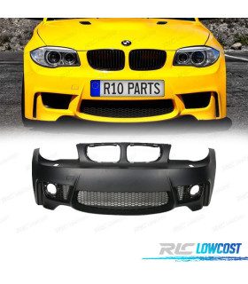 PARE CHOCS AVANT BMW E81 E87 E82 E88 06-10 LOOK 1M SRA