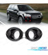 CONTOURS PHARES ANTIBROUILLARD LAND ROVER FREELANDER 2 10-13 NOIR BRILLANT