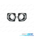 CONTOURS PHARES ANTIBROUILLARD LAND ROVER FREELANDER 2 10-13 NOIR CRHOMÉ