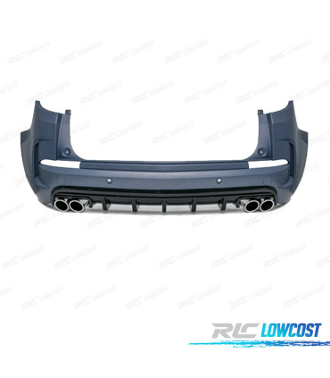 PARE-CHOCS ARRIÈRE LAND ROVER DISCOVERY SPORT 16- LOOK DYNAMIC + EMBOUTS D'ÉCHAPPEMENT