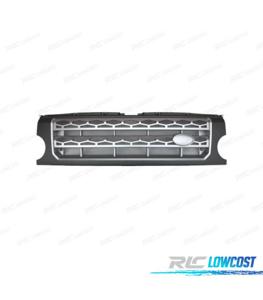 GRILLE LAND ROVER DISCOVERY III 05-09 GRIS MATE ARGENT