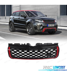 CALANDRE RANGE ROVER EVOQUE LOOK DYNAMIC NOIR ROUGE