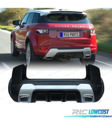PARE-CHOCS ARRIÈRE RANGE ROVER EVOQUE 10-18 LOOK DYNAMIC