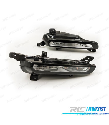 PHARES ANTIBROUILLARD LED AVEC FEUX DE JOUR RANGE ROVER EVOQUE LOOK DYNAMIC