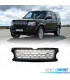 GRILLE LAND ROVER DISCOVERY IV 09-16 NOIR BRILANTE ARGENT