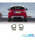 EMBOUTS D'ÉCHAPPEMENT RANGE ROVER EVOQUE LOOK DYNAMIC CHROMÉ