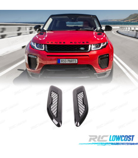 PRISE D'AIR RANGE ROVER EVOQUE 10-18 LOOK SVR NOIR BRILLANT