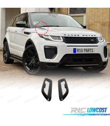 PRISE D'AIR RANGE ROVER EVOQUE LOOK SVR NOIR BRILLANT