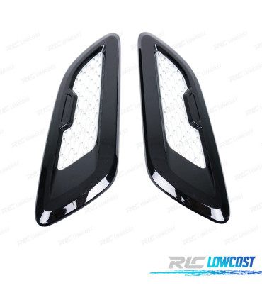 PRISE D'AIR RANGE ROVER EVOQUE LOOK SVR NOIR BRILLANT