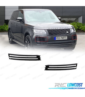 GRILLE ANTIBROUILLARD RANGE ROVER VOGUE 13-17 NOIR BRILLANT