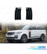 ENTRÉES D'AIR LATÉRALES RANGE ROVER VOGUE 13-17 LOOK SVA AUTOBIOGRAPHY NOIR BRILLANT CHROMÉ
